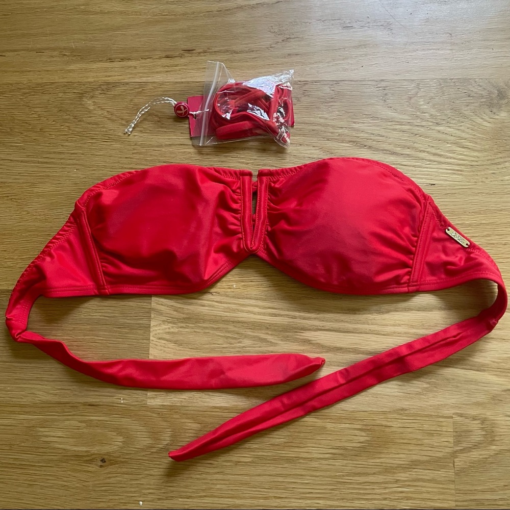 New 2 Chiles Bandeau Bikini Top
